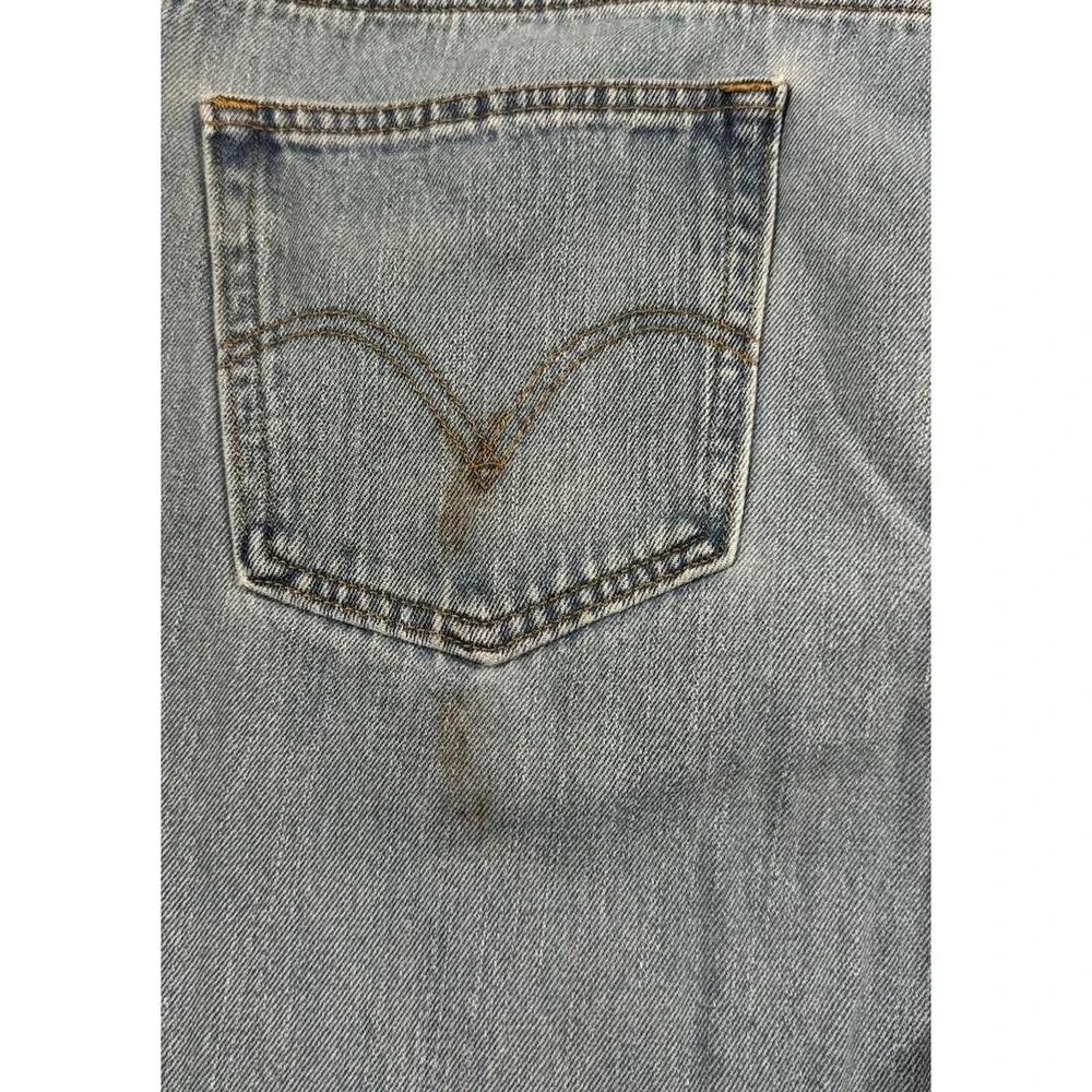 VTG Y2K Levi's 560 Jeans Mens 42x30 Blue Light Wash Comfort Fit Tapered Leg